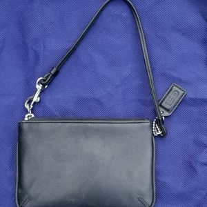 COACH small leather wristlet